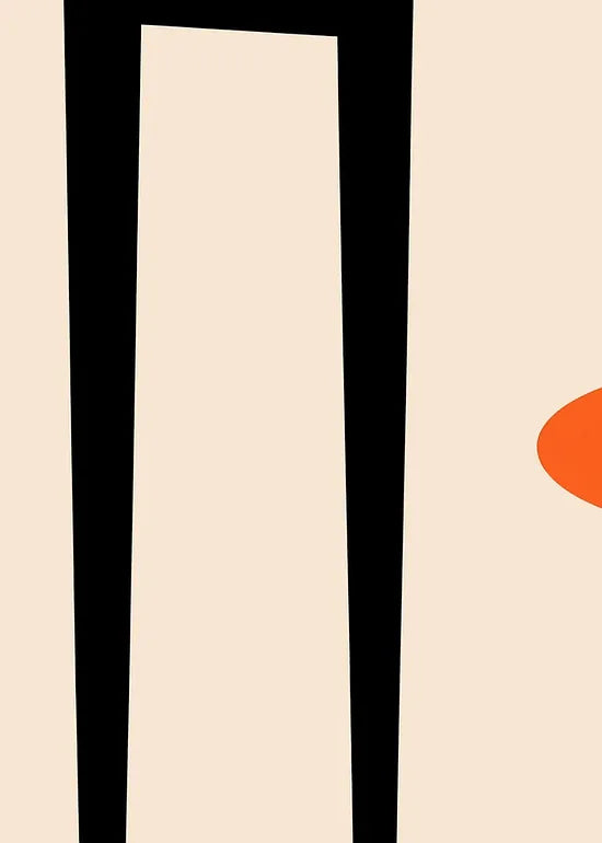 Gros plan sur le pavillon orange de la trompette jazz